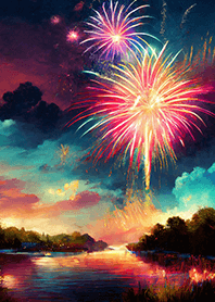Beautiful Fireworks Theme#449