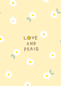 White flower is much yellow from Japan