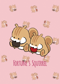 ピンク / 風水 運気UPのシマリス