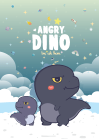 Angry Dino Seaside Night