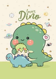 Dino Lover Green