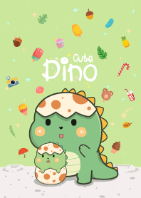 Dino Cute Mini Green