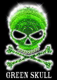 Green skull