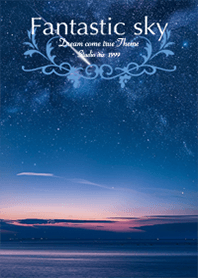 Wish come true Fantastic sky