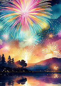 Beautiful Fireworks Theme#272