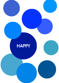 Happy color Blue No.1-01