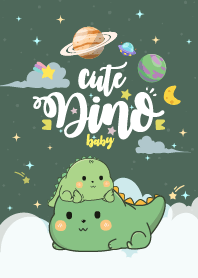 Dinosaur Baby Olive Green