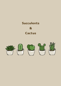 Succulents and cactus