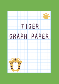 TIGER GRAPH PAPERj-GREEN-YELLOW