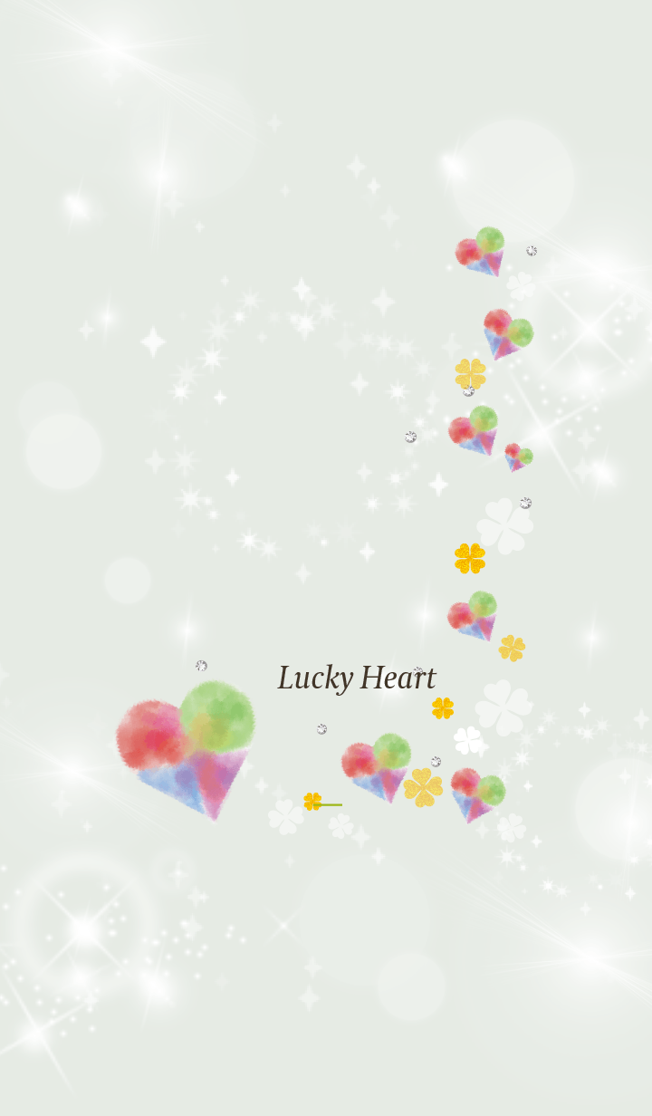 Blue Green : Bright lucky heart