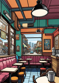 Cozy Coffee shop 70947f