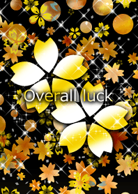Golden cherry blossom 2 -Overall luck-
