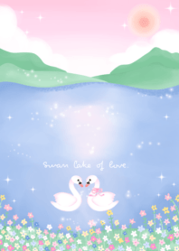 Swan lake of love.