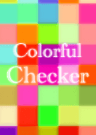 Colorful checker