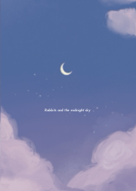 Rabbit and the midnight sky