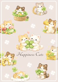 Lucky Clover Kitten Orange