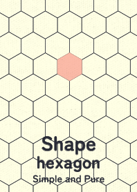 Shape hexagon Saichel Pink