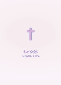簡約迷你十字架2.0-粉紫2 凱瑞精選集