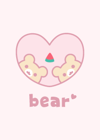 Bear Watermelon [Pink]