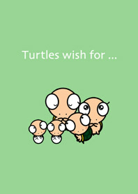 Turtles wish for ...