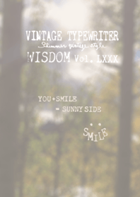 VINTAGE TYPEWRITER WISDOM Vol.LXXX