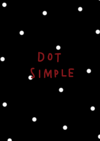 Small black and white polka dots.