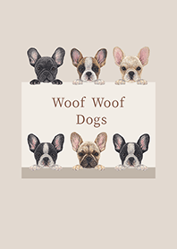 Woof Woof Dogs - French bulldog -