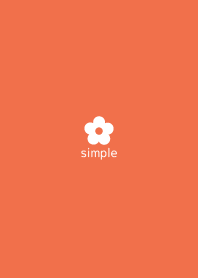 simple love flower Theme Happy7