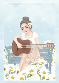 Sweet guitar girl Theme!!