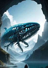 Whale bones cd0171