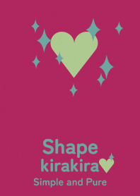 kirakira heart present