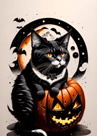 cat halloween 2B418D