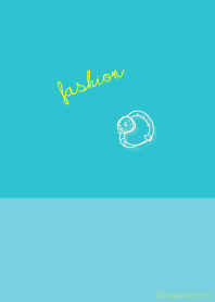 fashion turquoise blue