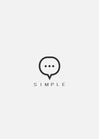 シンプル(ホワイト グレー)V.1303