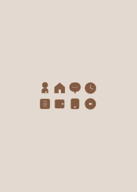 SIMPLE(beige brown)V.957b