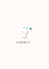Rabbits5 Clover [Beige]