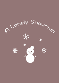 A Lonely Snowman