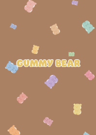 yammy gummy bear2 - caramel