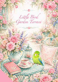Little Bird Garden Terrace Pale Pink