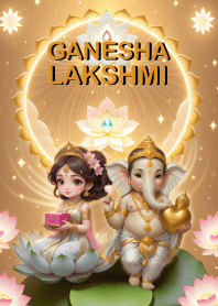 พระพิฆเนศ&พระแม่ลักษมี รวย มั่งมีเงินทอง