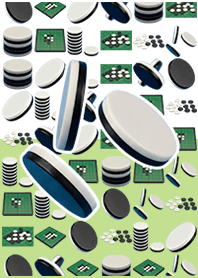 reversi Pastel Green