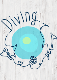 1 line* Diving