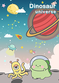 Universe/Dinosaur/Alien/Gradient/green3