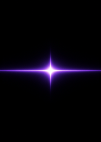神秘光芒・閃耀夜空