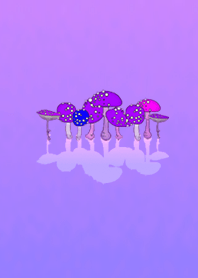 Mushrooms Favorite Purple Pink