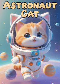 Cat Astronaut Stroll through Stars Vol.6
