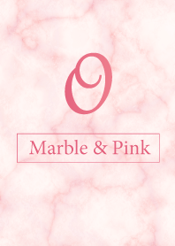 O-Marble&Pink-Initial