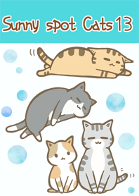 sunny spot cats No13 Polka dots