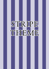 STRIPE THEME/MAUVE