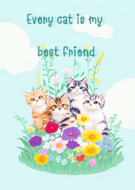 Every cat is my best friend